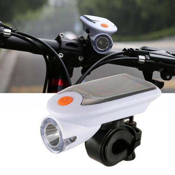 

bike lights night riding light headlight solar charge mountain waterproof usb charging equipment