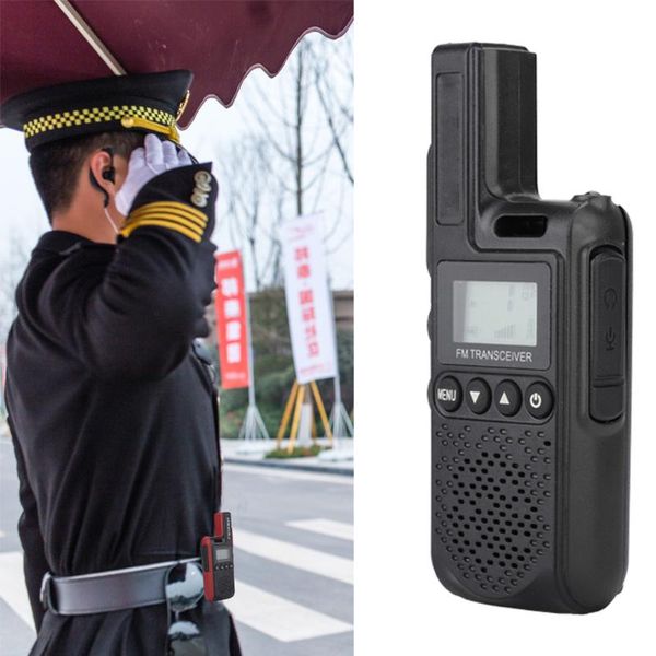 

walkie talkie mini portable handheld business uhf two way radio talkies drop