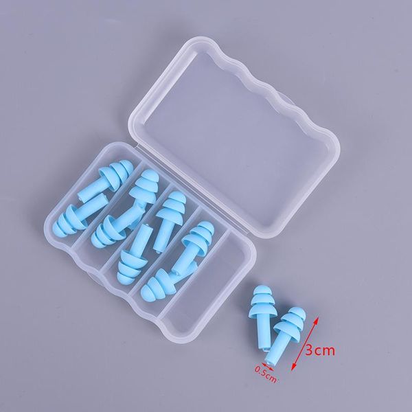 

nose clip 5pairs silicone ear plugs sleep earplugs noise reduction swimming