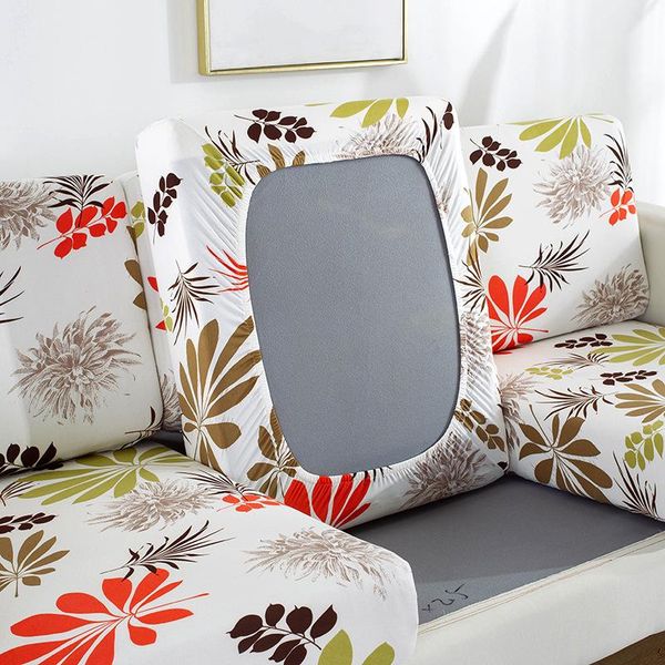 

cushion/decorative pillow funiture protector floral printing sofa seat cushion cover corner slipcover elastic couch chair 1/2/3/4