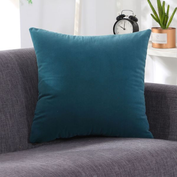 

solid color throw pillow coat cushion sofa office waist backrest 2429170