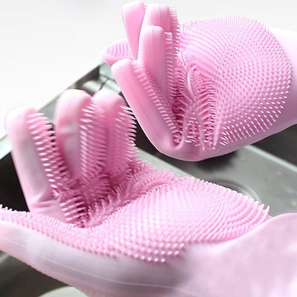 

thickened durable household kitchen dishwashing gloves for women disposable
