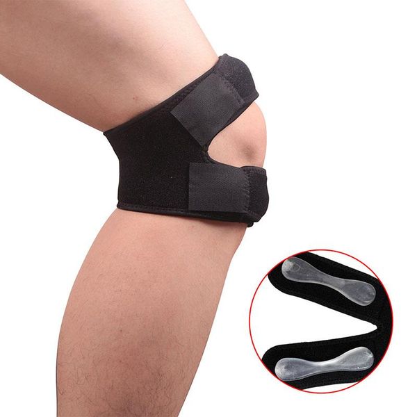 

patella belt sports knee pads outdoor basketball climbing cycling absorption pressure weight lifting protective gear g17 elbow &, Black;gray