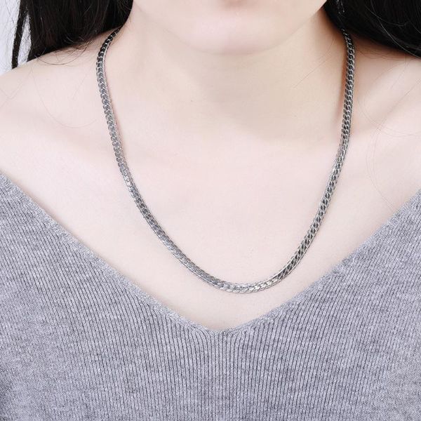 

pendant necklaces diomedes women personality simple pattern shrimp buckle necklace men and jewelry whosale drop may10, Silver