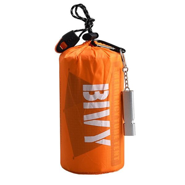 

outdoor pads bivy emergency sleeping bag survival blanket kit body thermal portable waterproof camping hiking sack mylar