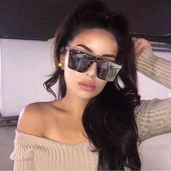 

oversized square sunglasses women fashion shades for women retro sun glasses big frame vintage eyewear oculos uv400, White;black