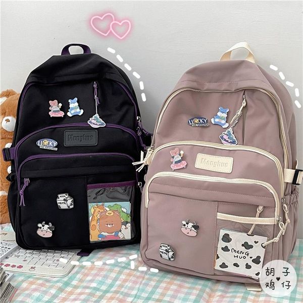 

backpack yj585 harajuku ulzzang girl junior high school student large capacity