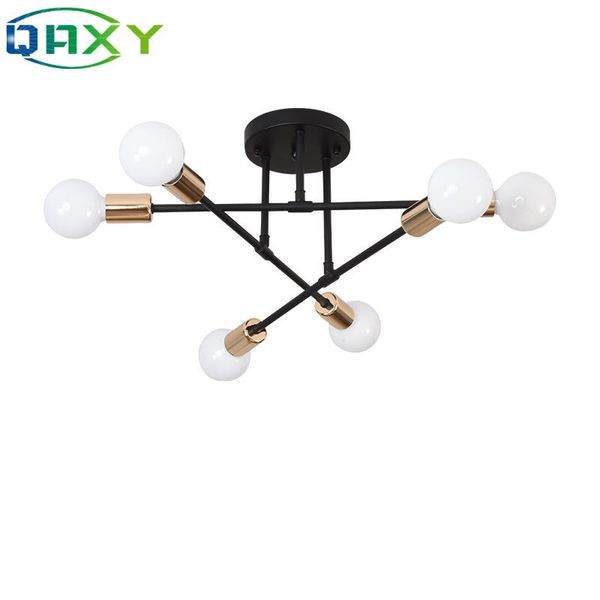 

pendant lamps modern led indoor lamp with 15cm bars living room bedroom black golden special home lighting fixtures ac110v/220v[xa-25]