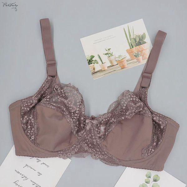 

bras parifairy sostenes talla grande 110d 48d steun bh comfort plus size women lace underwera damen female lenceria, Red;black