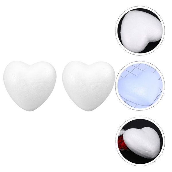 

party decoration 2pcs heart molding foam shape design modeling for anniversary