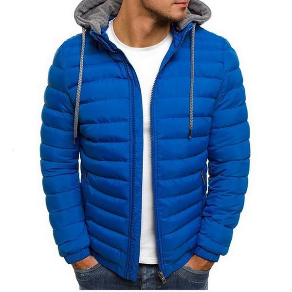 

men's jackets monerffi lightweight windproof warm packable casual jacket hooded coat causal zipper parka clothes streetwear men coat2, Black;brown