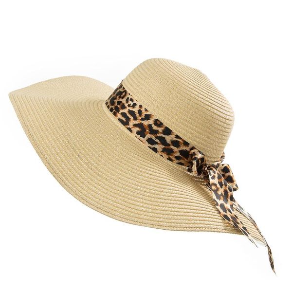 

girls sun hats womens ladies wide brim protection hat summer seaside holiday parent-child uv cap caps &, Yellow