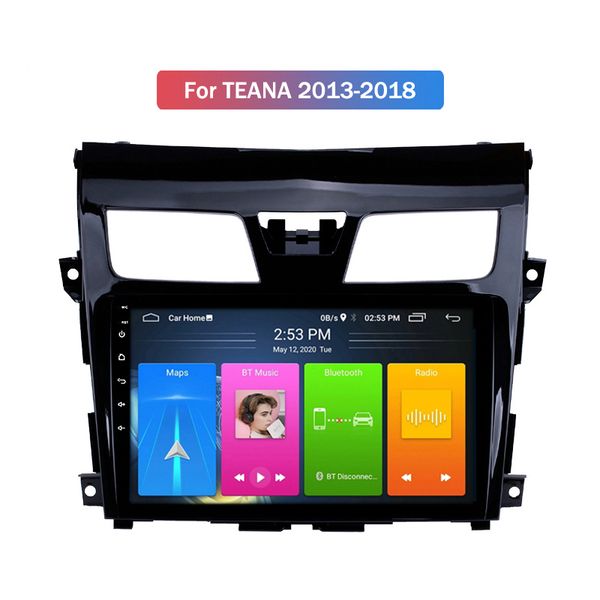 Doppel-Din-Android 10-Multimediasystem-Auto-DVD-Player für NISSAN TEANA 2013–2018