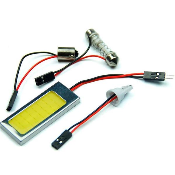 

car headlights carprie 2021 36 led smd cob panel light interior room dome bulb lamp aug3