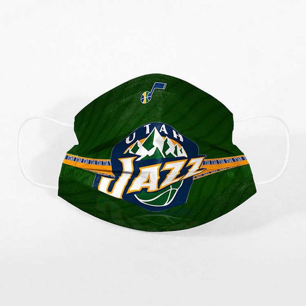 

mask team jazz printed disposable 3-layer solution spray fabric for civilian use