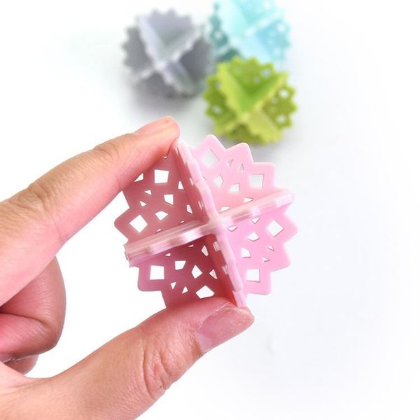 

snowflake anti-entanglement washing bag laundry ball machine bra underwear folding tub basicupgrade bags