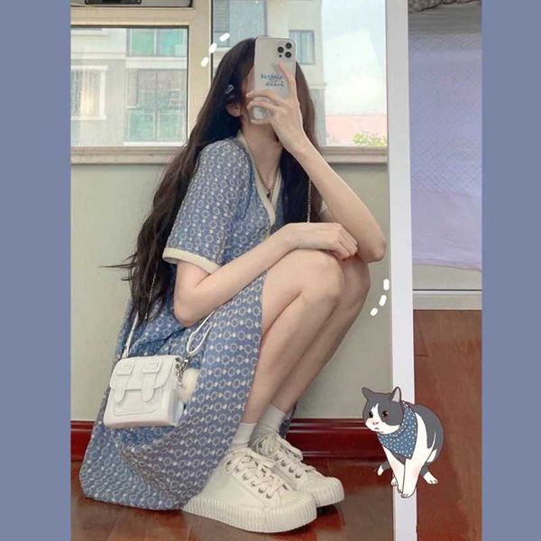 

2021 summer chic dign lace french fairy drs, Black;gray