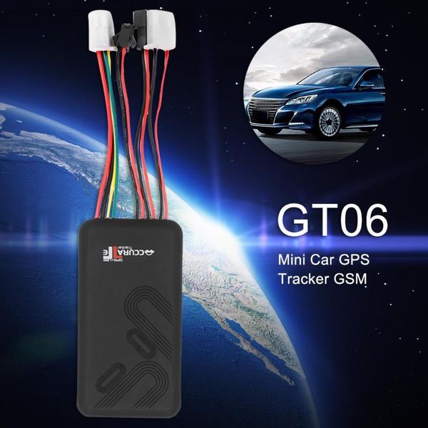 

car gps & accessories gt06 vehicle tracker locator gsm gprs real time tracking anti-theft device intelligent positioning terminal