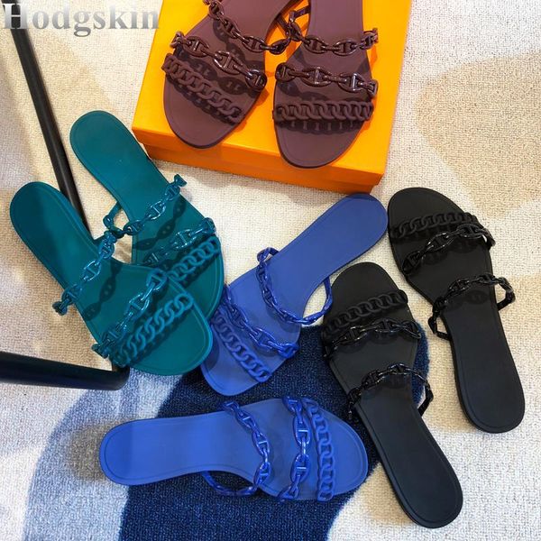 

slippers casual flats summer women tide cozy beach outdoors indoor slides sandalias mujer flip flops hollow sandalia feminina, Black