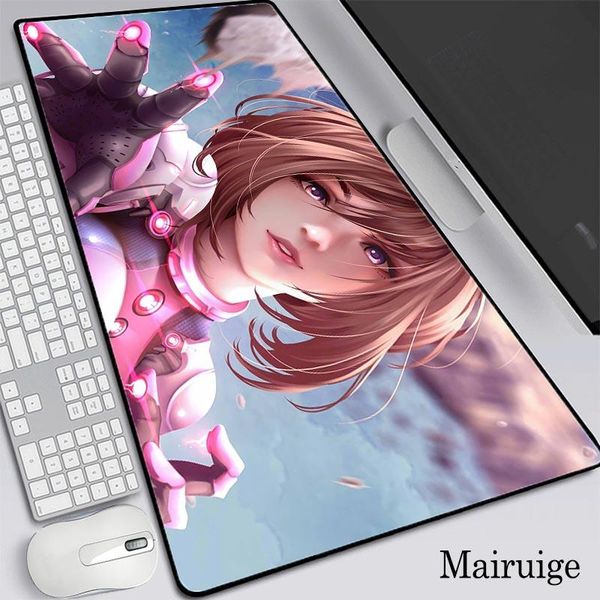 

mouse pads & wrist rests my hero academia anime rgb large gaming glow pad colorful mat keyboard notebook lapdesk for csgo dota