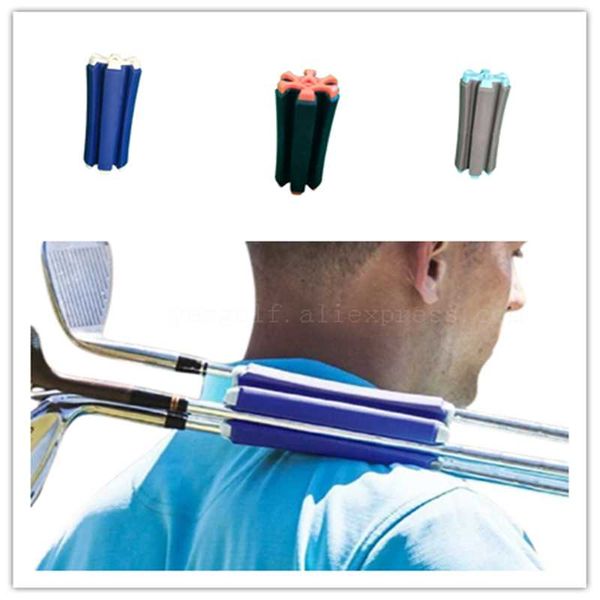 

club heads golf storage rack stand. portable cue holder.