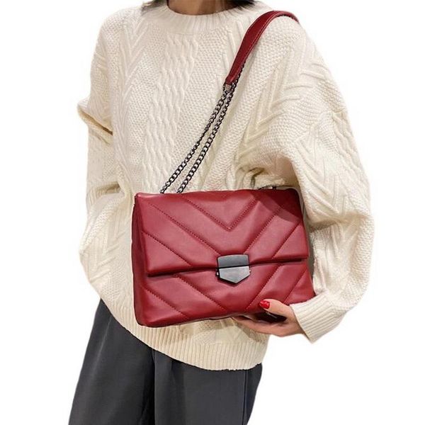 

embroidery small pu leather crossbody bags for women chain handbag women's shoulder