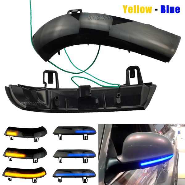 

for vw golf 5 gti v mk5 jetta passat b5.5 b6 3c sharan superb eos 2x side mirror indicator dynamic blinker led turn signal light