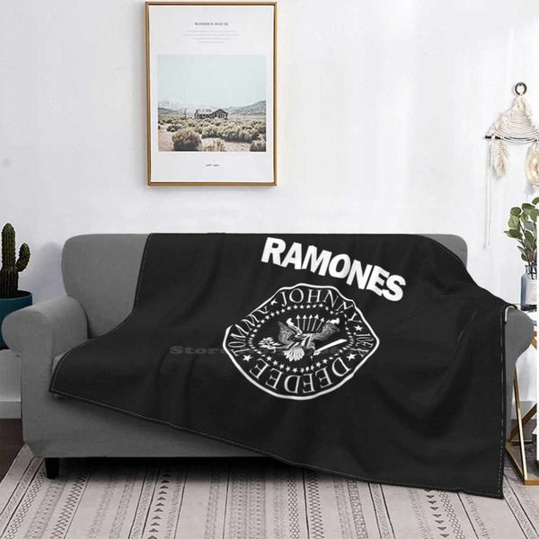 

blankets the air conditioning blanket travel portable punk 70s hey ho