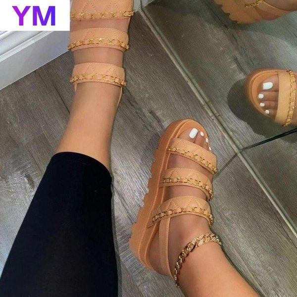 

sandals women slides summer beach shoes zapatillas mujer casa sapatos femininos flip flops chausson femme 2021 dress, Black