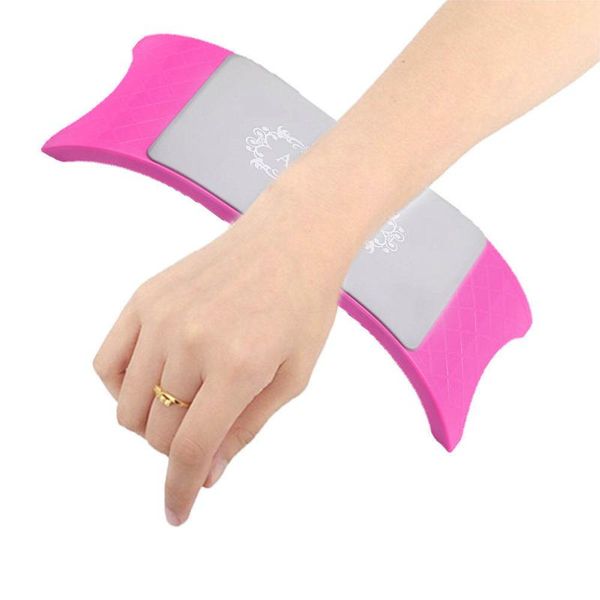 

salon cushion pillow holder silicone desk mat nail art design manicure table arm wrist stand for kits