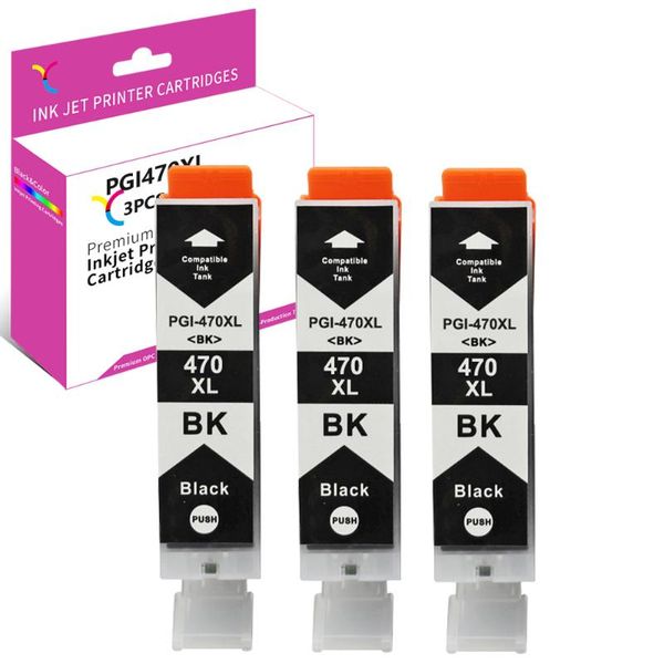 

pgi-470pgbk xl 470xl black compatible for canon pixma ts5040,ts6040,ts8040,ts9040,mg5740,mg-6840,mg-7740 ink cartridges
