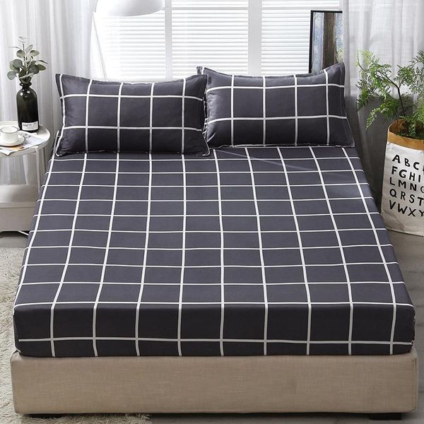 

bedding sets 2/3pcs fitted sheet twin  king size set with pillowcase no bag