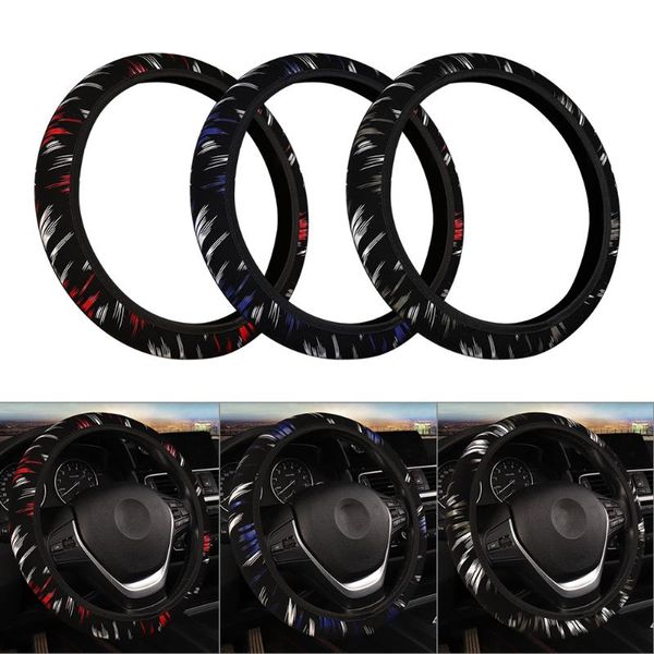 

steering wheel covers car cover case for 15"/37-38cm steering-wheel pu leather good grip accessories
