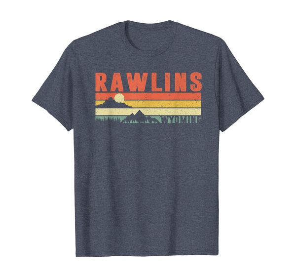 

rawlins city wyoming graphic souvenir t-shirt men women, White;black