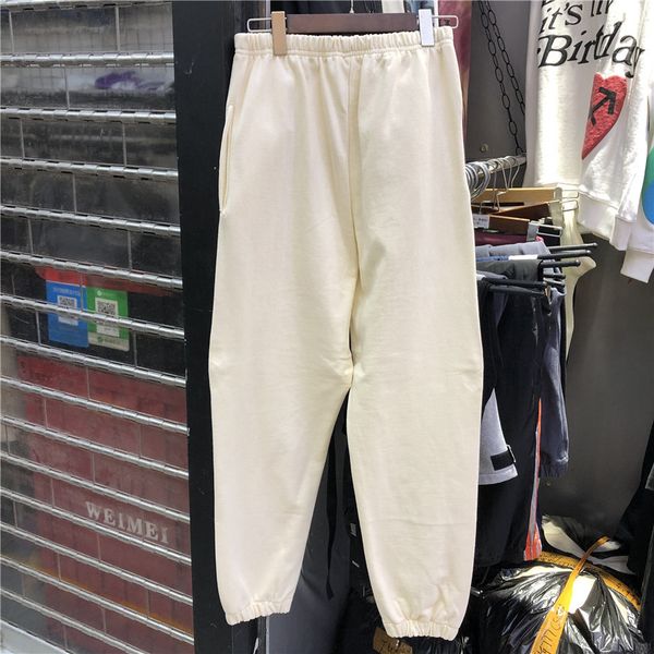 

women's pants & capris bege confidently god pants 2021 women kanye west sweat holy spirit hip hop cotton, Black;white