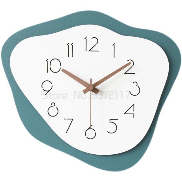 

wall clocks clock living room nordic silent special-shaped quartz
