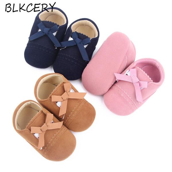 

first walkers fashion infant baby girl shoes soft sole sneakers born footwear toddler crib moccasin cute bow loafers for 1 year gifts