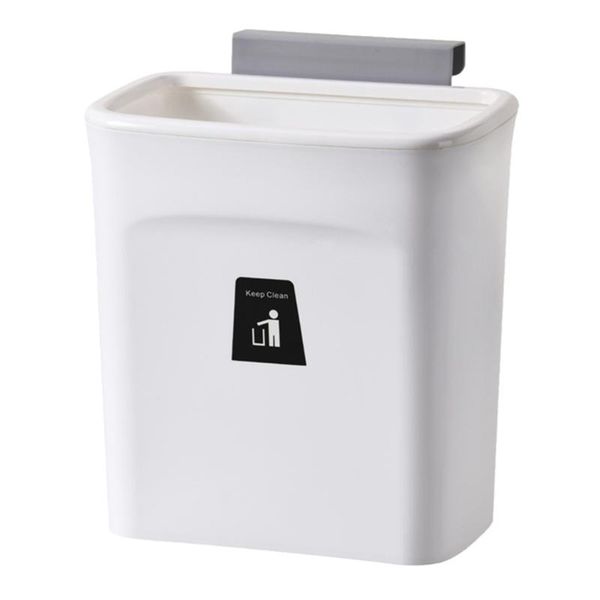 

waste bins 1pc simple basket bin household uncovered garbage can hanging trash