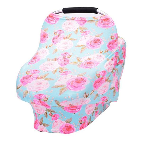 

stroller parts & accessories 50le cartoon multifunction stretchy baby car seat cover nursing breastfeeding shopping cart grocery trolley can