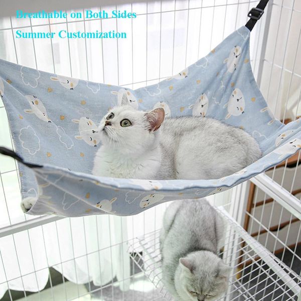 

cat beds & furniture summer suprepet hanging pet hammock supplies sleep bag dog animals cage breathable double-sided available cool kitty be