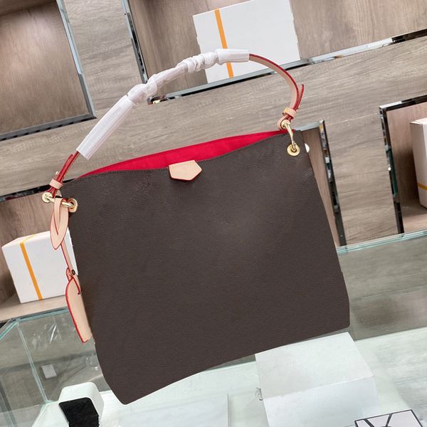 

classic old flower designer bags women tote bag large handbags shoulder bag fashion 4-color size 30x28cm