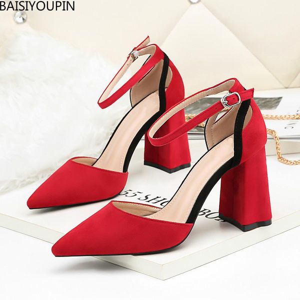 

the model of a pair high profile shoes with rough and coloured sandals, Black