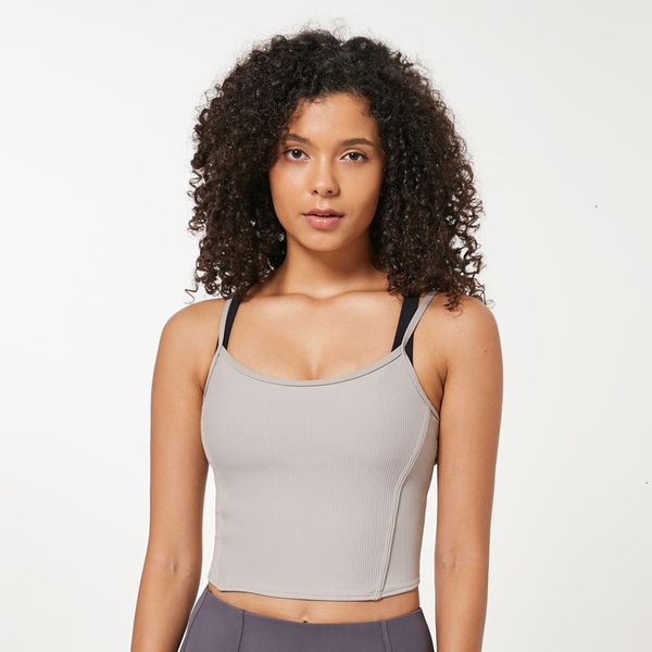 

tracksuits forest shirts ladies workout crop tank gym women sports wear, Gray