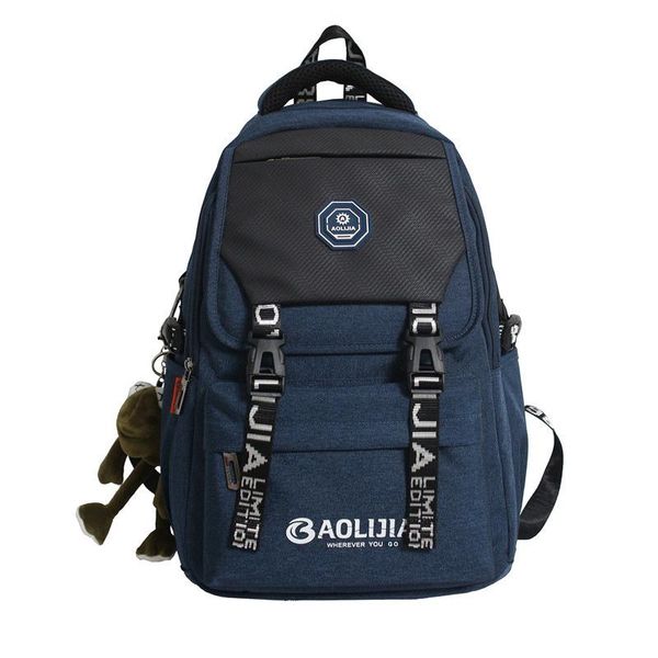 

backpack large capacity nylon men school bags for teenage boys bagpack male