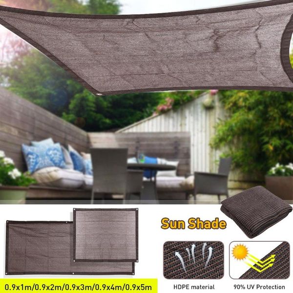

shade garden patio sun sail canopy cover uv protection beach shelter outdoor awnings pool car camping tents brown