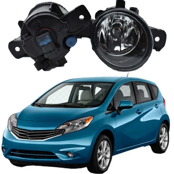 

2pcs sedan fog lights bumper for nissan versa 2015 2016 2017 car driving fog lamp w/h11 bulb