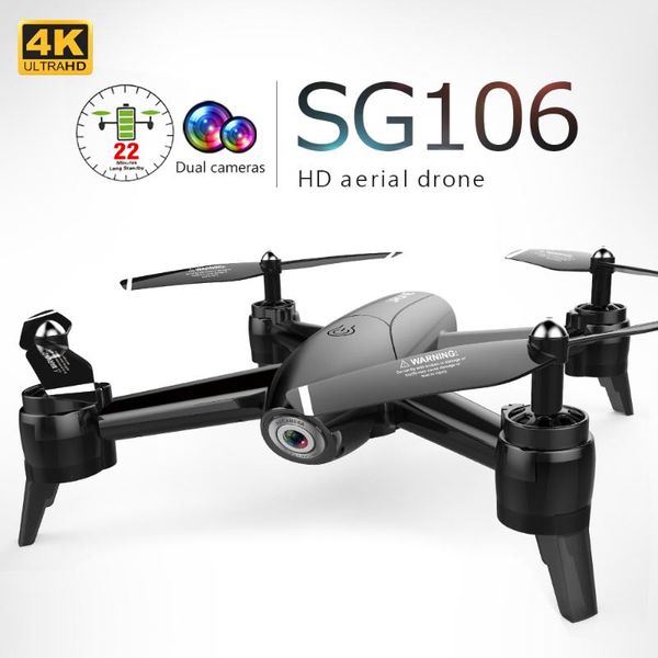 

wifi fpv rc drone 4k camera optical flow 1080p hd dual aerial video quadcopter quadrocopter vs f11 xs816 drones