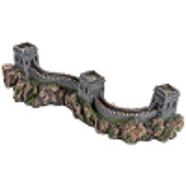 

decorations aquarium decoration great wall miniature resin fish tank 16.3x4.7x5.3 inches