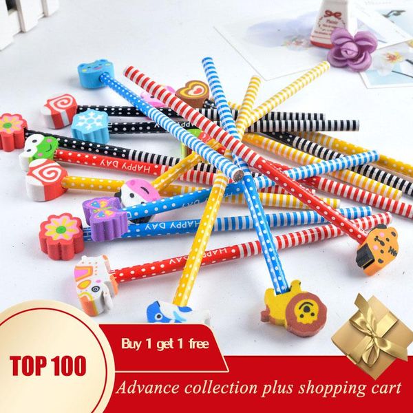 

10pcs lapis de escrever papelaria lapices kawaii school items kids ofertas relampago oficina y papeleria the ordinary navidad pencils