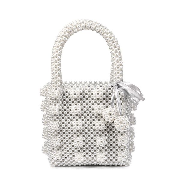 

messenger bags messenger bagsfashion pearl women's hand ins net red small crowd beaded bag
